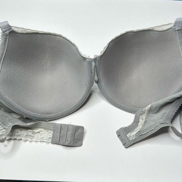 Victoria's Secret Gray lined perfect Coverage Bra 36DD - Picture 3 of 6